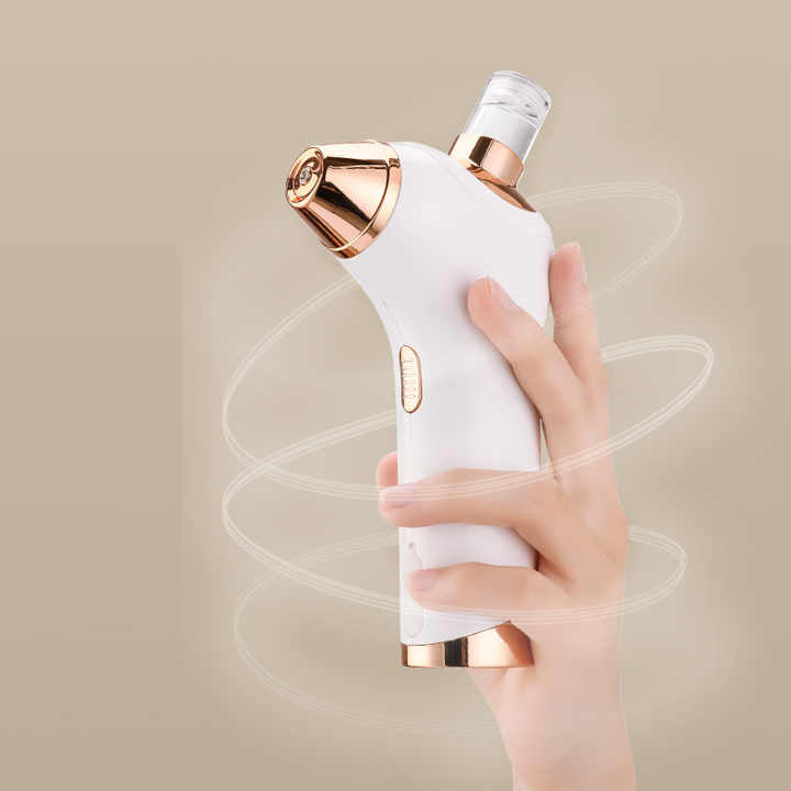 NNEDSZ White Portable Oxygen Injector for Face Hydration and Skin Rejuvenation, 40ml USB Rechargeable Atomizer