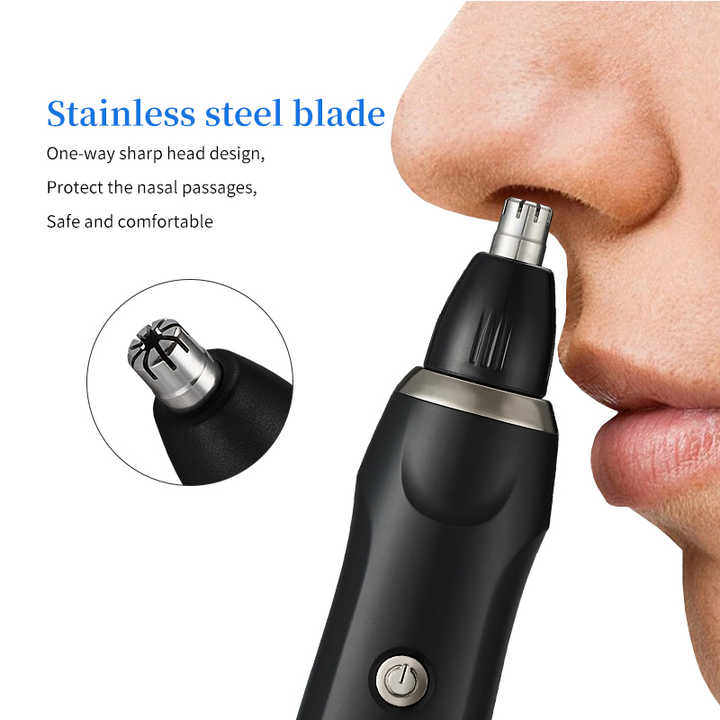 NNEDSZ 6-in-1 Rechargeable Electric Grooming Kit with Interchangeable Heads and LED Display