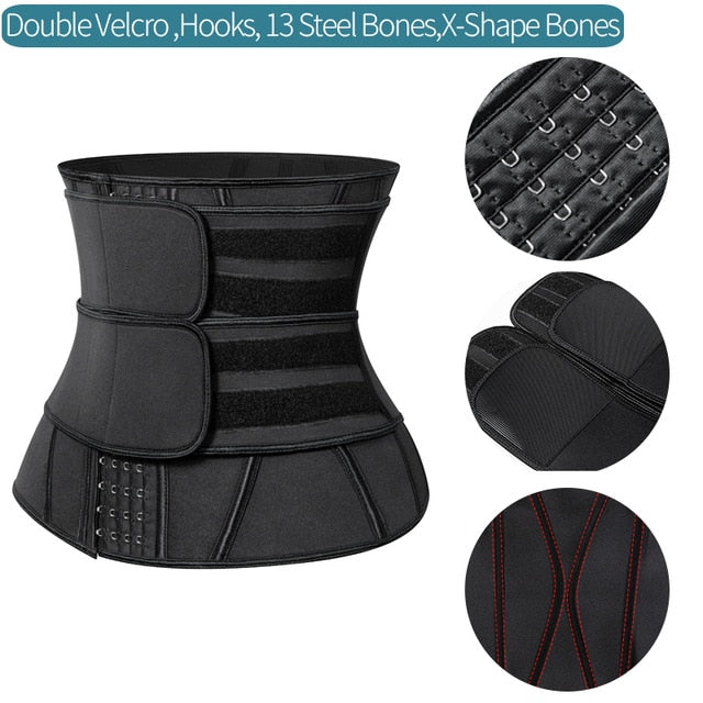Men Waist Trainer Abdomen Slimming Body Shaper Belly Shapers Weight Loss Shapewear Tummy Slim Modeling Belt Girdle Sweat Trimmer