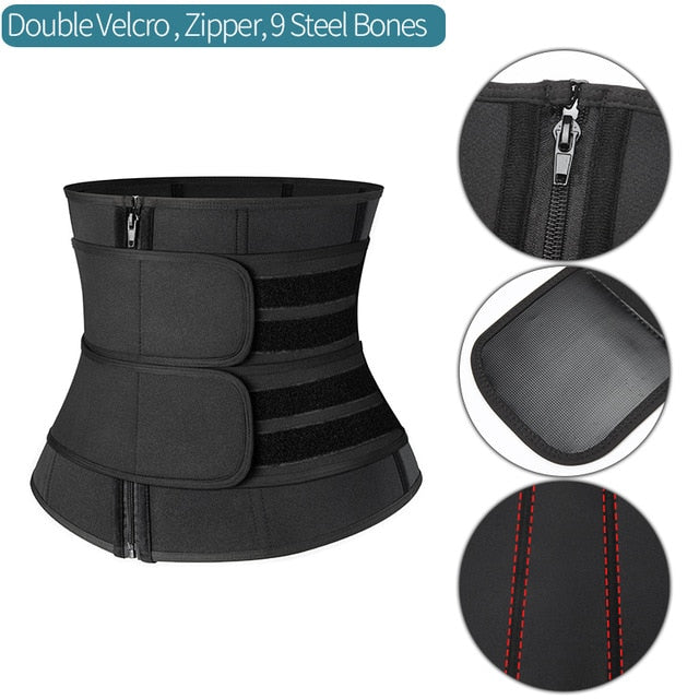 Men Waist Trainer Abdomen Slimming Body Shaper Belly Shapers Weight Loss Shapewear Tummy Slim Modeling Belt Girdle Sweat Trimmer